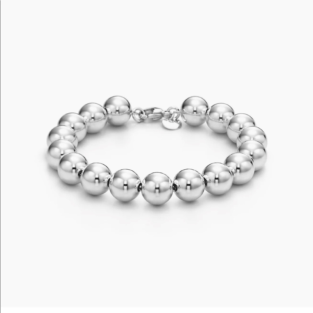 Tiffany & Co HardWear sterling silver 10 mm ball bracelet